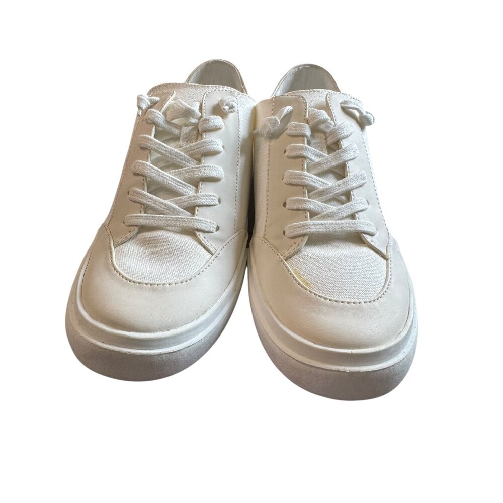 Dolce Vita Womens Zoey White Canvas‎ Sneakers Size 9.5 NWB